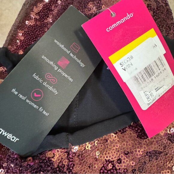 Commando NWT Sequin Leggings - Picture 6 of 9